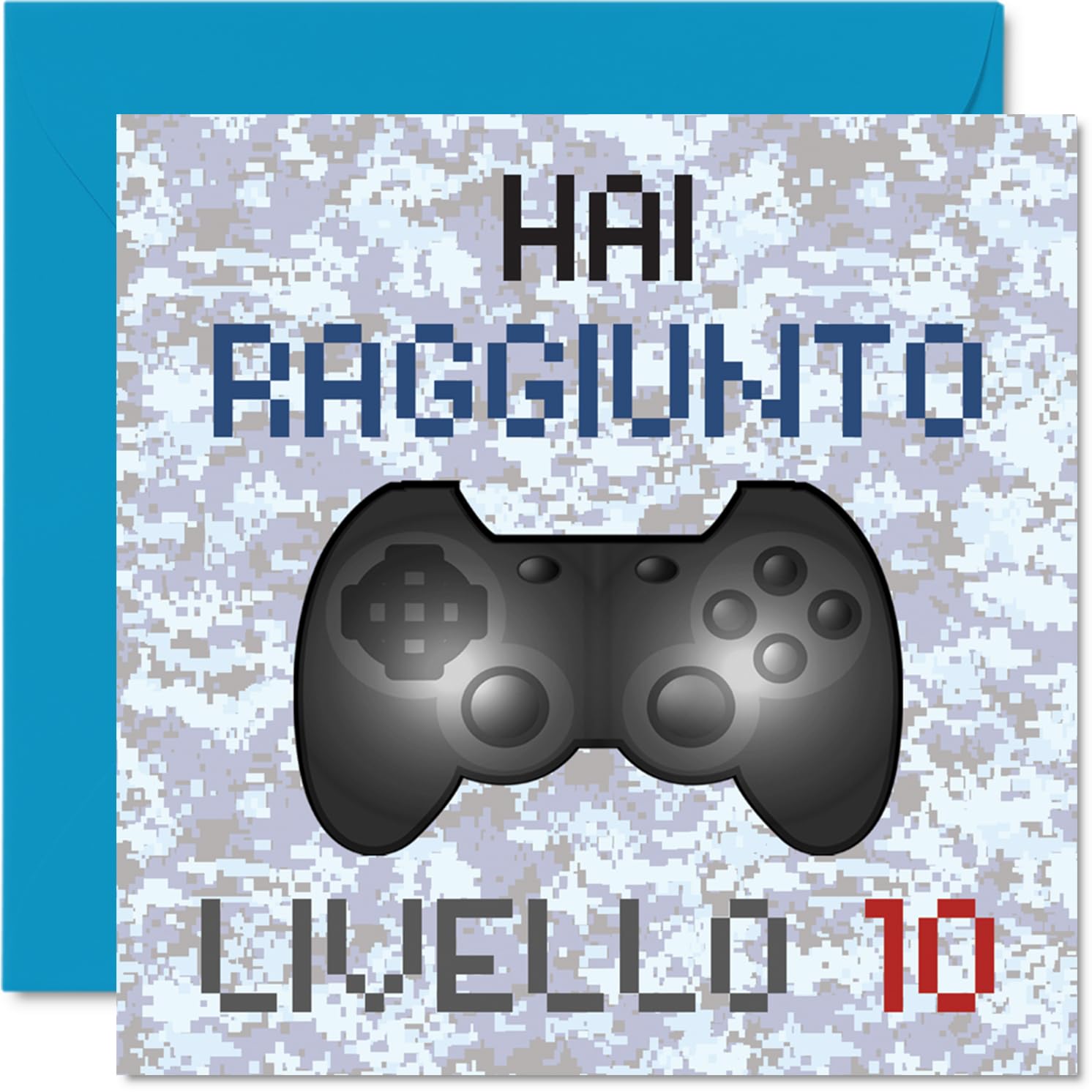 Divertente biglietto di auguri per il 10° compleanno per