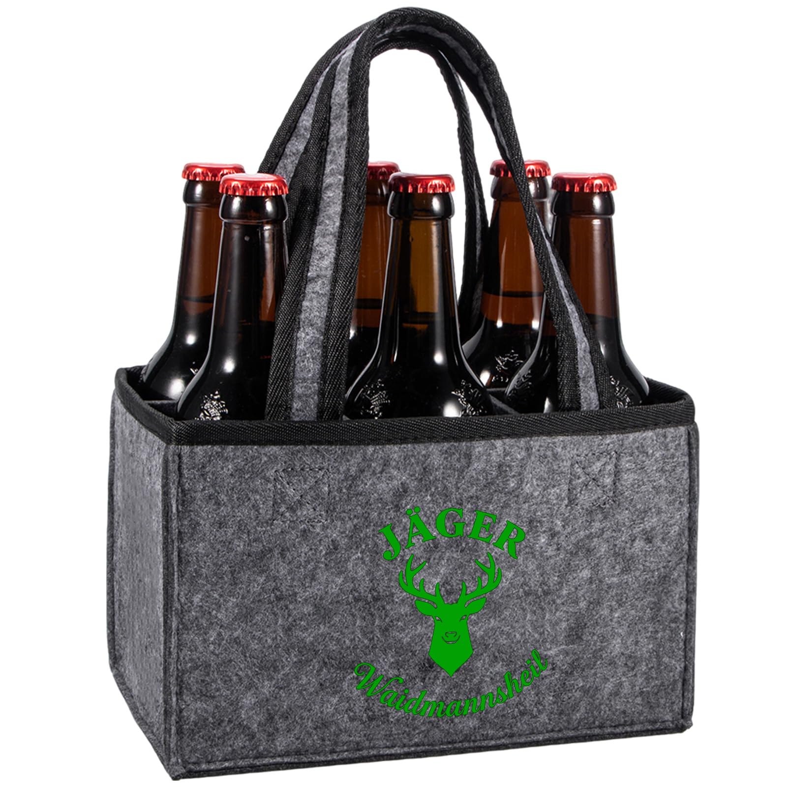 KHstylehoo Bier Geschenke für Männer Geburtstag, Tragetasche Männerhandtasche Bier, Lustige Personalisierte Geschenke Männer