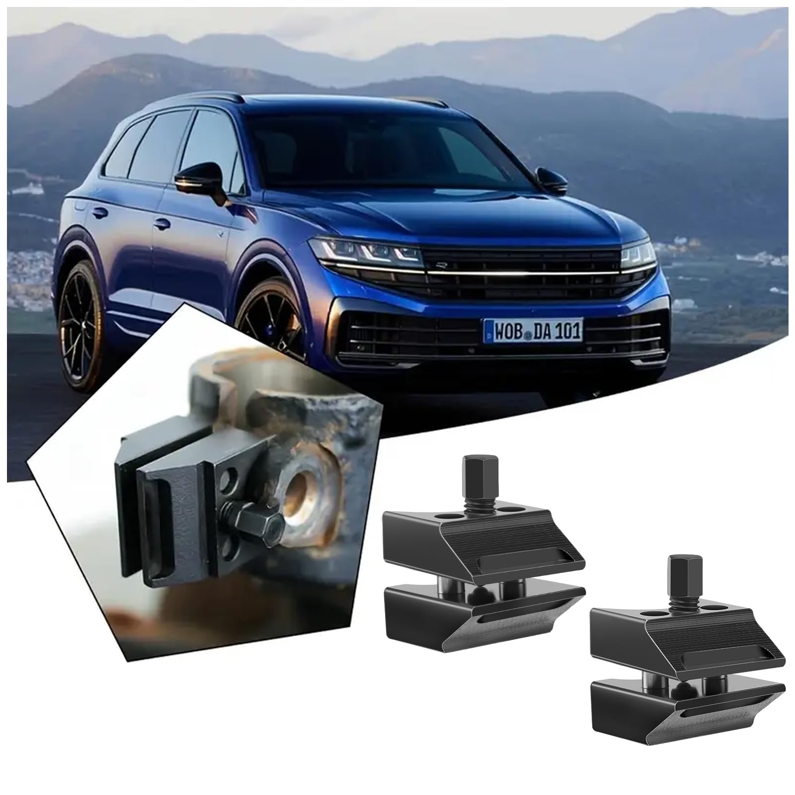 Universal Suspension Strut Spreader Tool(2pcs)–Durable Double-Ended Steel Design for Pinch Bolt Style Hub Suspension Systems;Ideal for Macpherson,Multi-Link,and Double Wishbone Suspensions