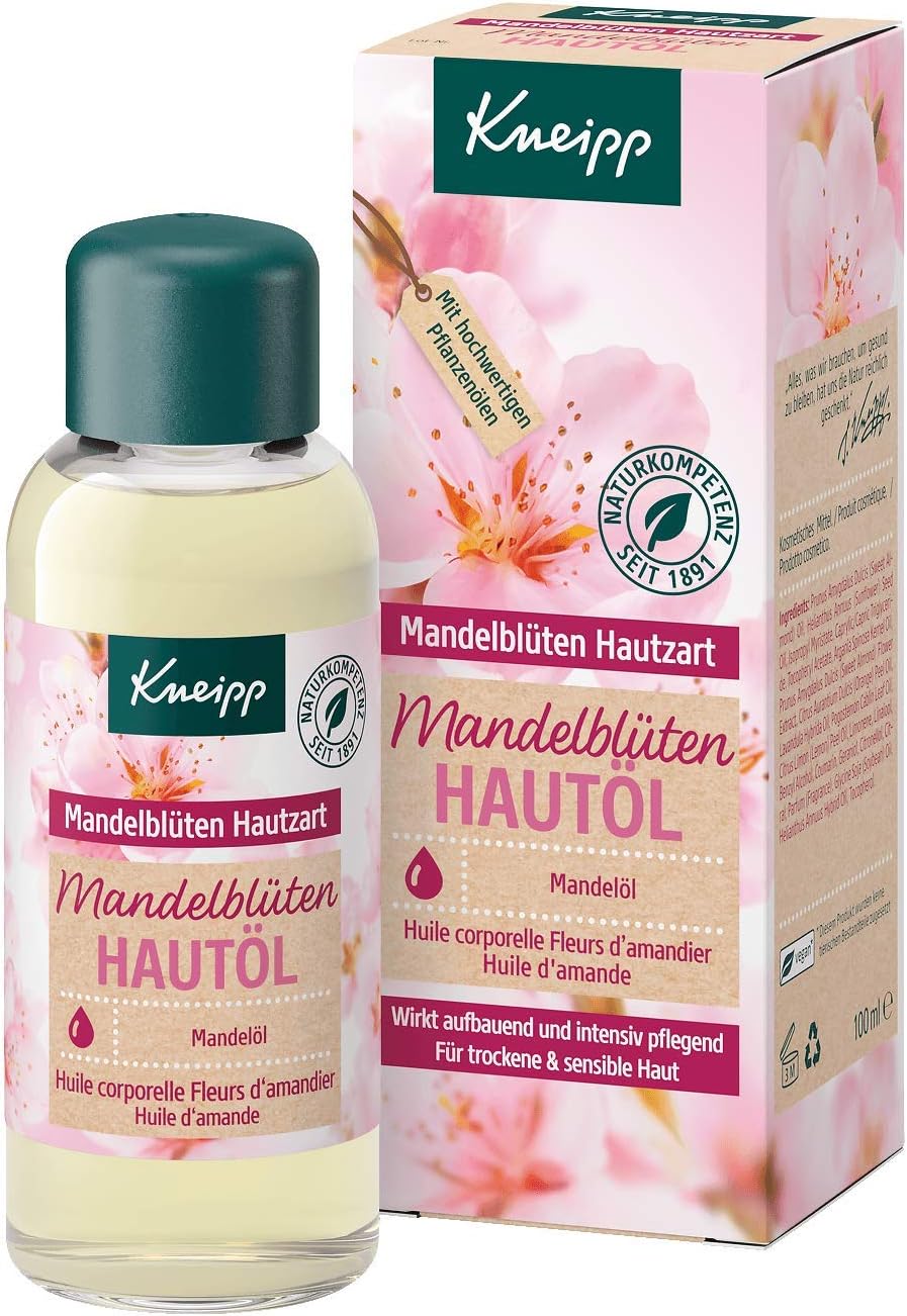 Kneipp skin oil, almond blossom, skin-soft