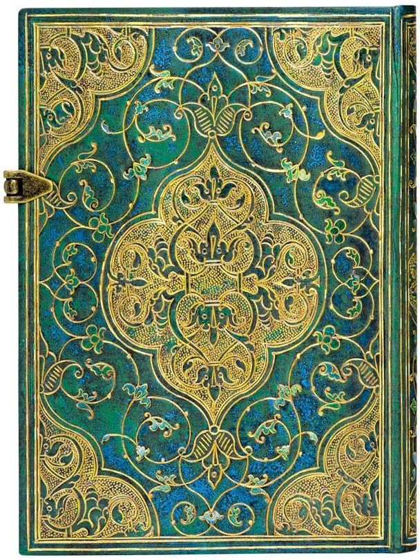Paperblanks Turquoise Chronicles Hardcover Journal, Lined – Midi