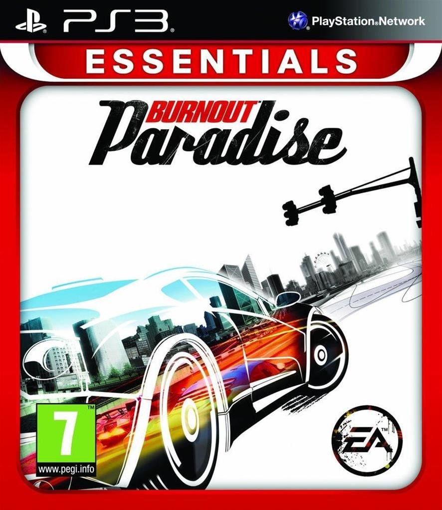 Jeu PS3 Burnout Paradise - En Boîte, Sans Notices, Bon état, Jeu De Course Fun