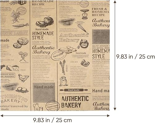 Miniatura 2 de 50 piezas de papel de envoltura de sándwich de 10 x 10 pulgadas, hojas de papel encerado resistentes a la grasa, bandejas para canastas, envoltorios