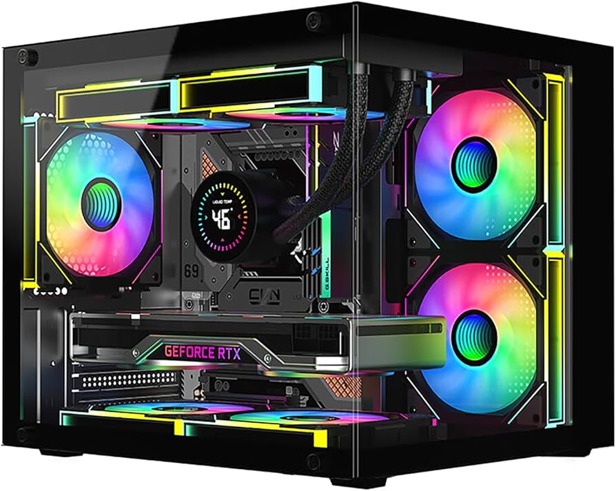 自作ゲーミングPC i7 10700K RTX3060Ti 新品ピラーレスケース 自作