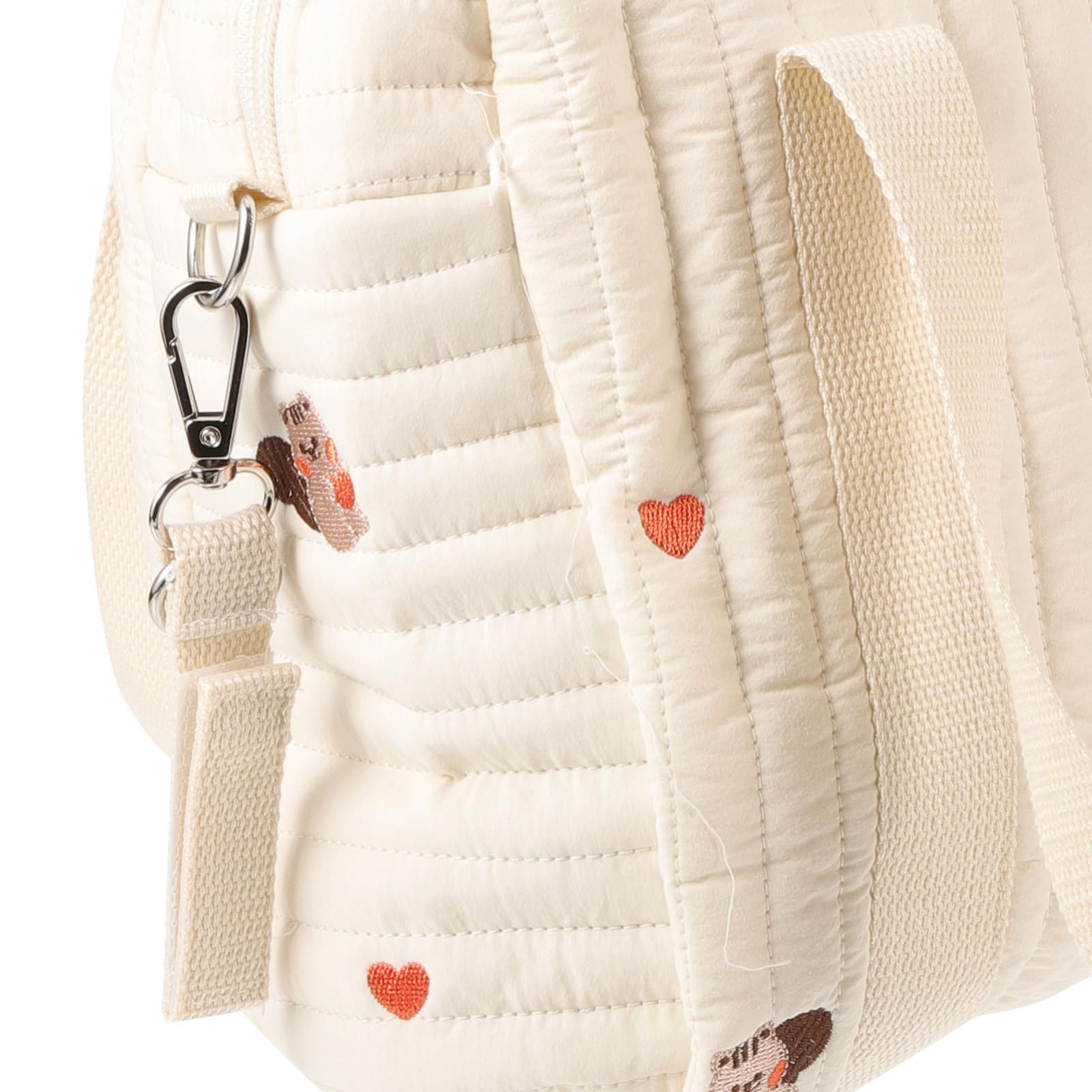 Borsa per Pannolini per Passeggino in Cotone, Comoda e Portatile, per Viaggio, Spazio per Pannolini e Uso Quotidiano