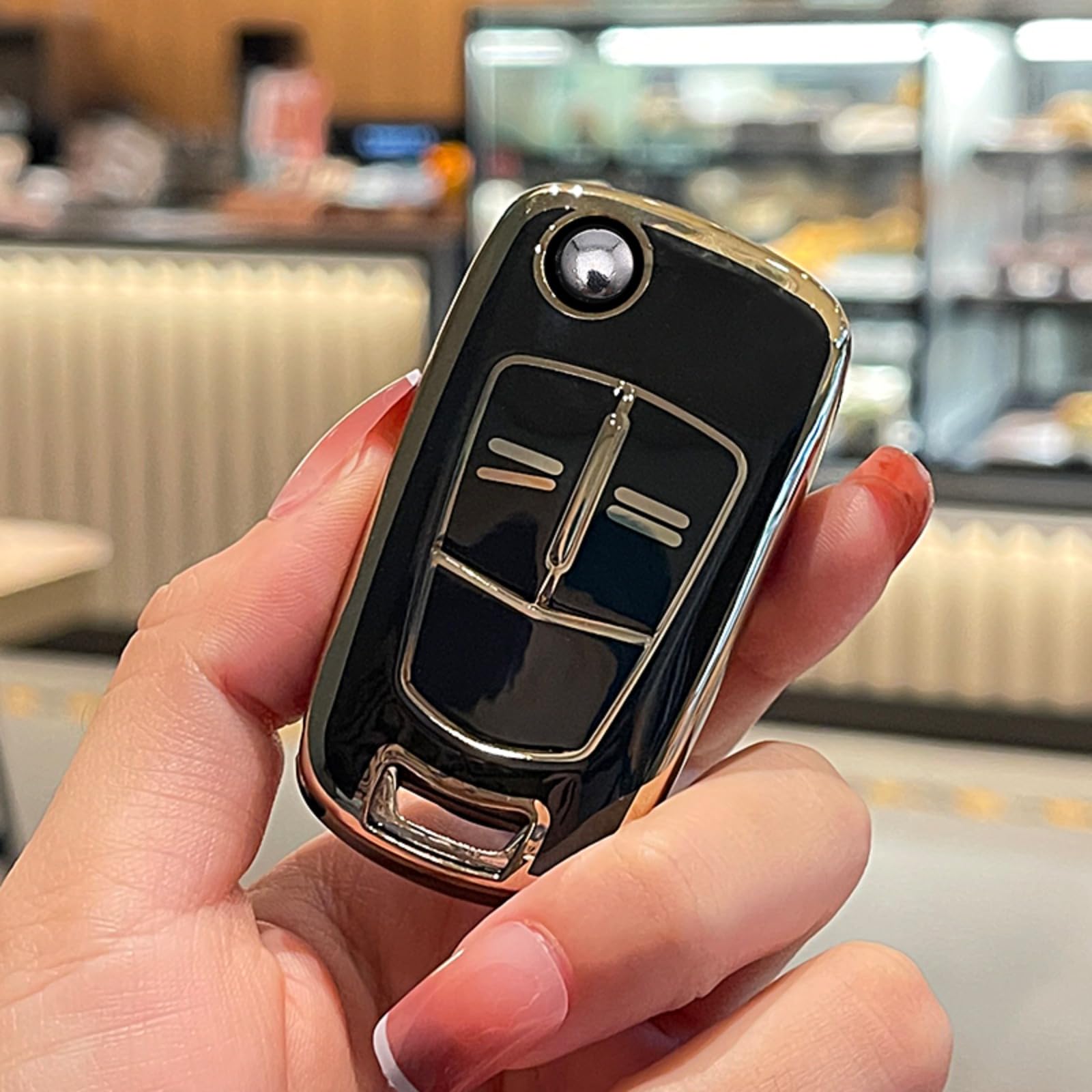 Funda para llave de coche Opel carcasa de protección anticaídas de TPU 2