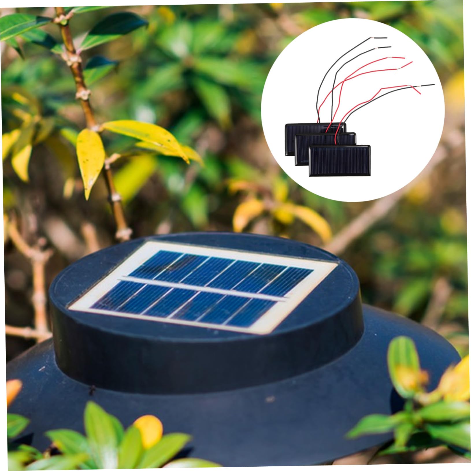 CIYODO Panel Module 3pcs Mini Solar Cells for Emergency Outdoor Solar Panel Car Charging Tools