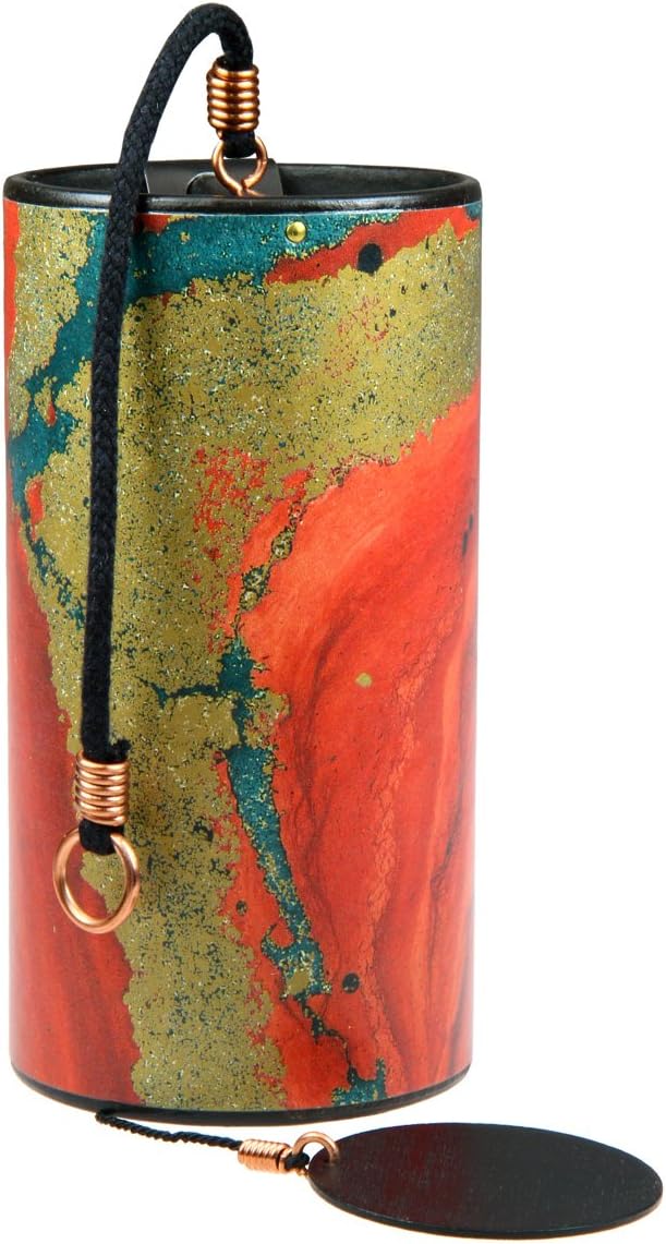 Zaphir Tuned Wind Chimes - Red Sunray