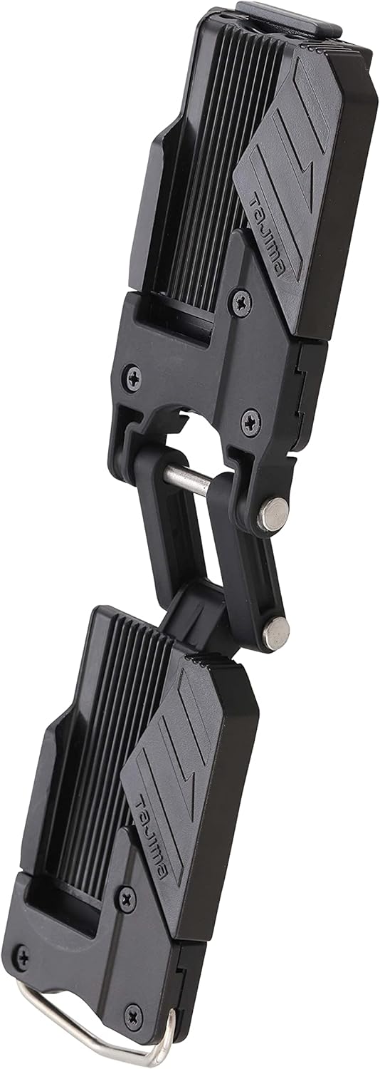 Tajima Safety System, Saff Retrofit Holder, Metal Top and Bottom 2 Loops, Space Saving Around the Waist, Movable Connections for Easy Access and Easy to Move Tools, Easy to Put on and Take Off, Attach