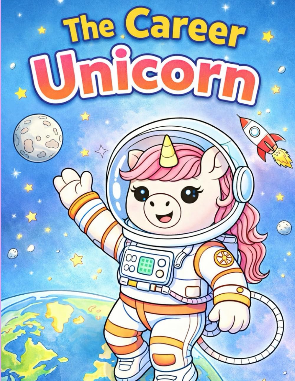 The Career Unicorn — A Coloring Adventure About Big Dreams: Discover different career paths and learn about what each one does