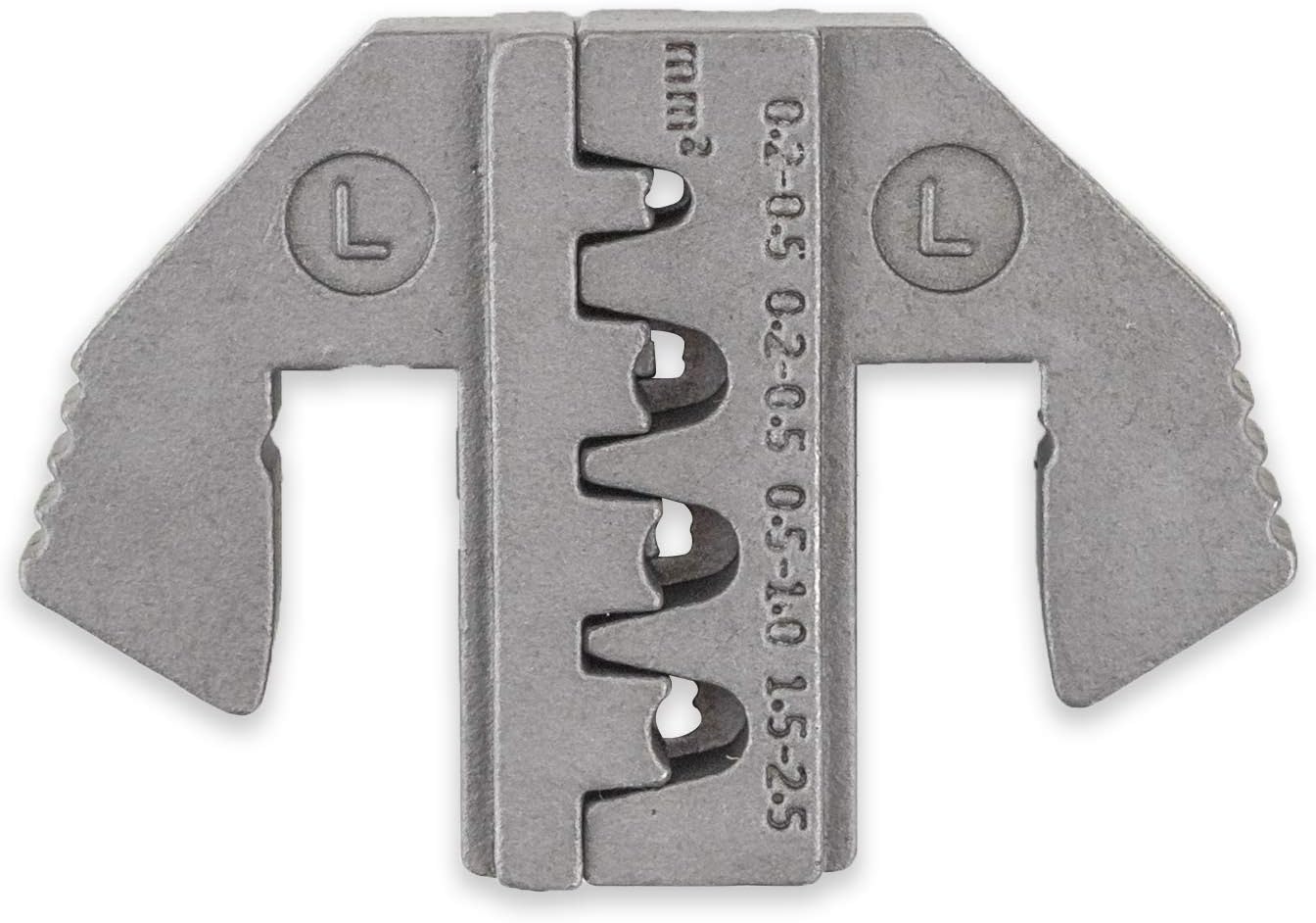 Quick Change Crimping Tool Die - L Die for TE JPT Receptacle Contact Terminals AWG 24-13