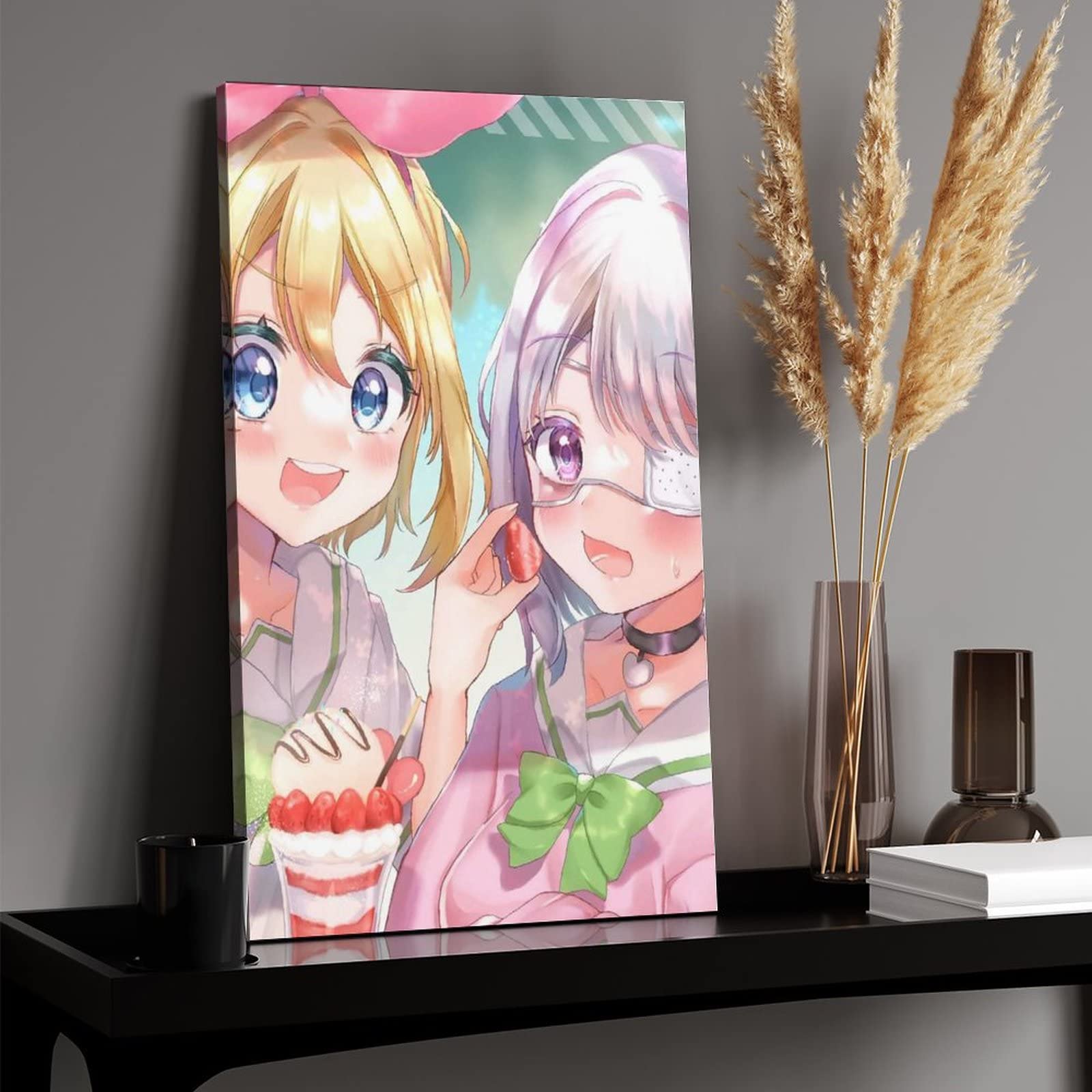 Amazon.co.jp: 魔法少女サイト 雨谷小雨 水蓮寺清春 ポスター 装飾画