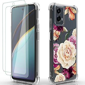 Amazon.com: for Moto G 5G 2024 Case: Women Girls Flower