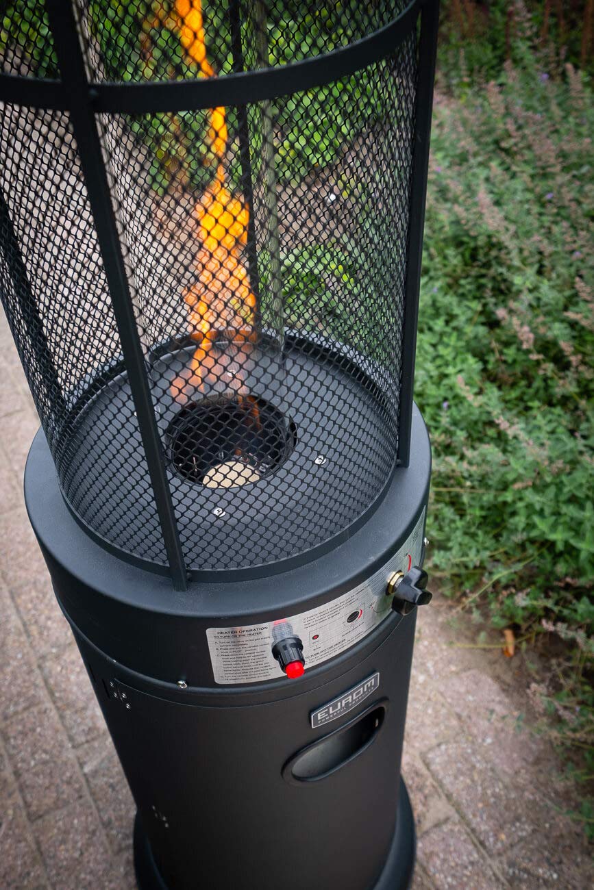 Eurom Flammenheizer Round 11000 Watt Reichweite 60-75 m²