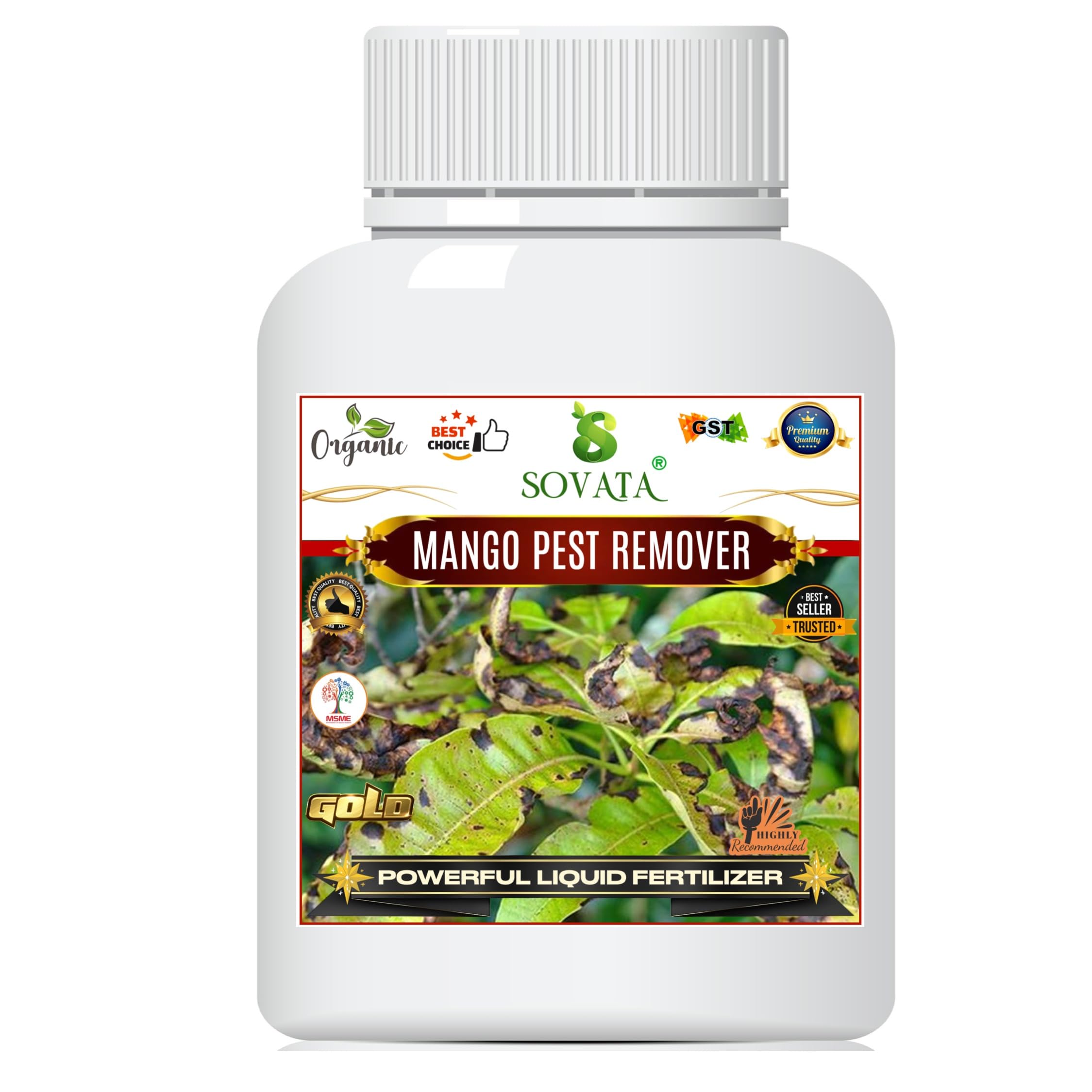 Sovata® Mango Pest Remover, Essential Organic Powerful Liquid Pesticide for Removing all types of pests from Mango Plants. (100 ml)-image-39