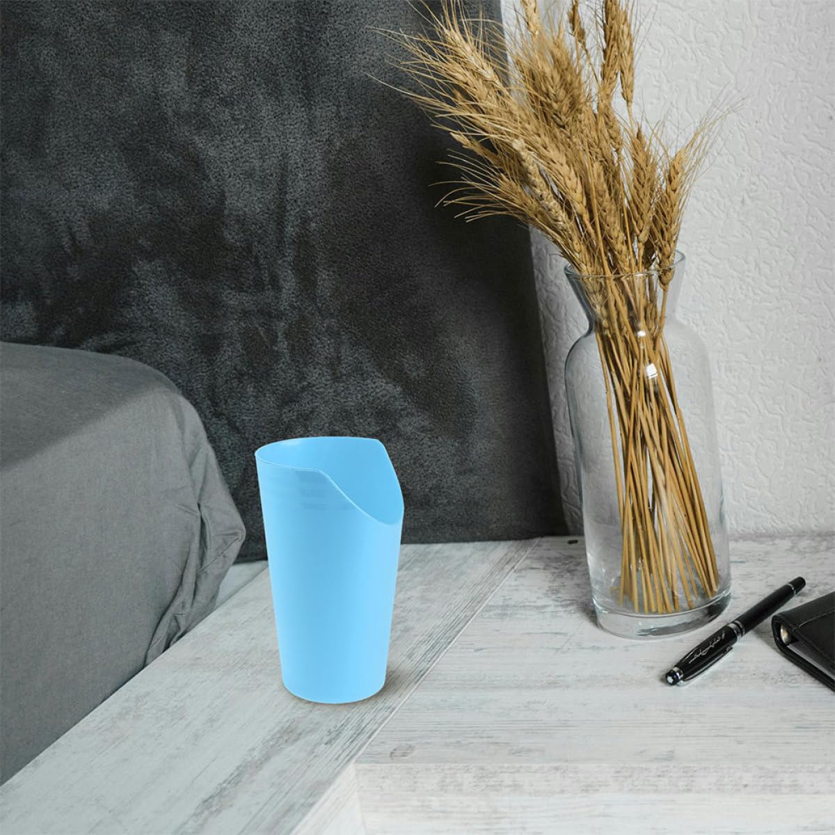2 Pièces Tasse De Soins Aux Personnes Âgées Gobelet Anti-Déversement Ergonomique 4.72Oz Verres Adaptés Pour Dysphagie Patients Alités Et Handicapés