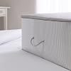 Ocean Home Textile 3'lü Büyük Boy Gri Renk Stuff & Things Baza Altı Hurç Set