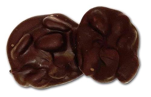 US Sweets 80% racimos de almendras de chocolate negro - Almendras cubiertas de chocolate negro rico Regalo sabroso Hecho en pequeños lotes