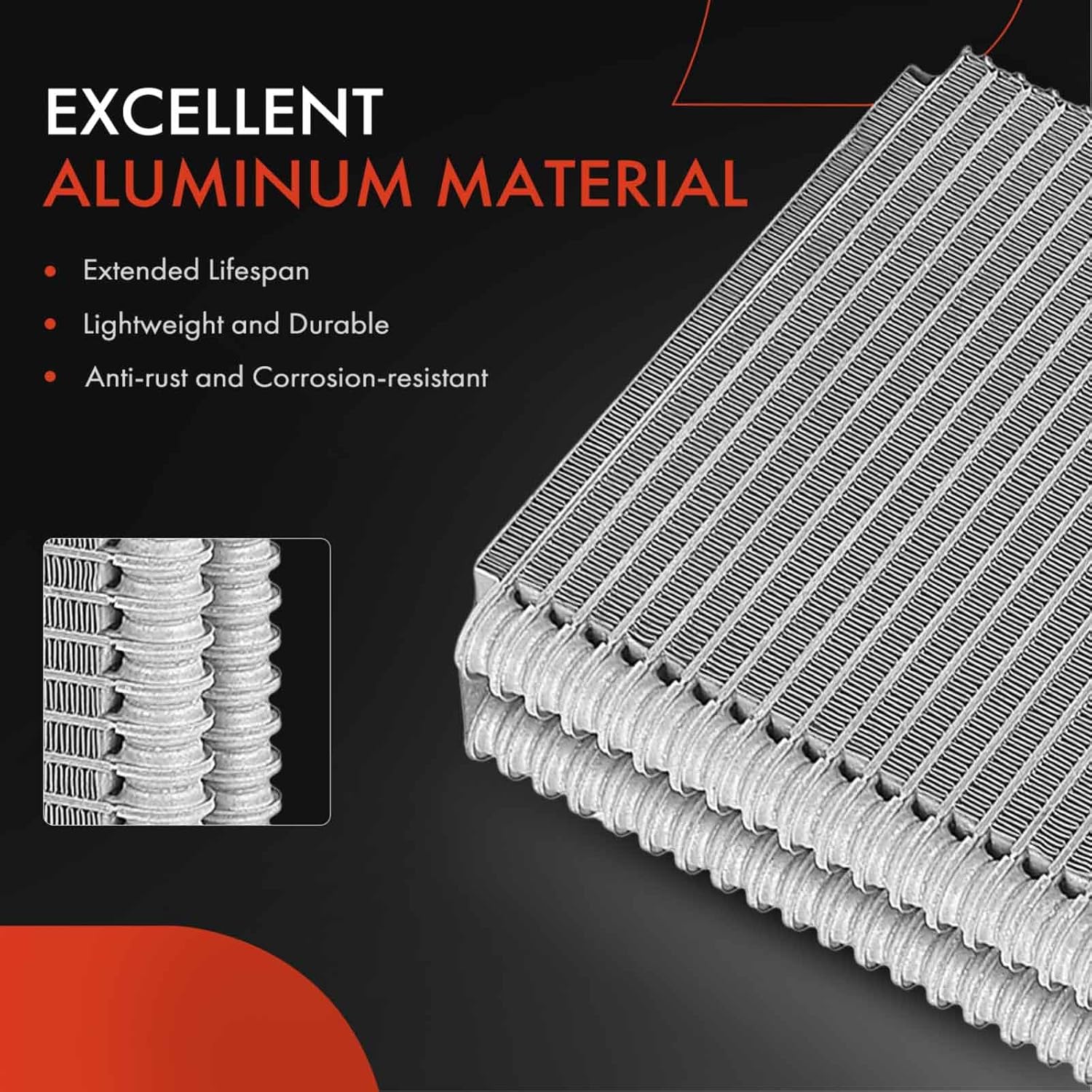 A-Premium AC Evaporator Core Compatible with Chrysler PT Cruiser 2006 2007 2008 2009 2010