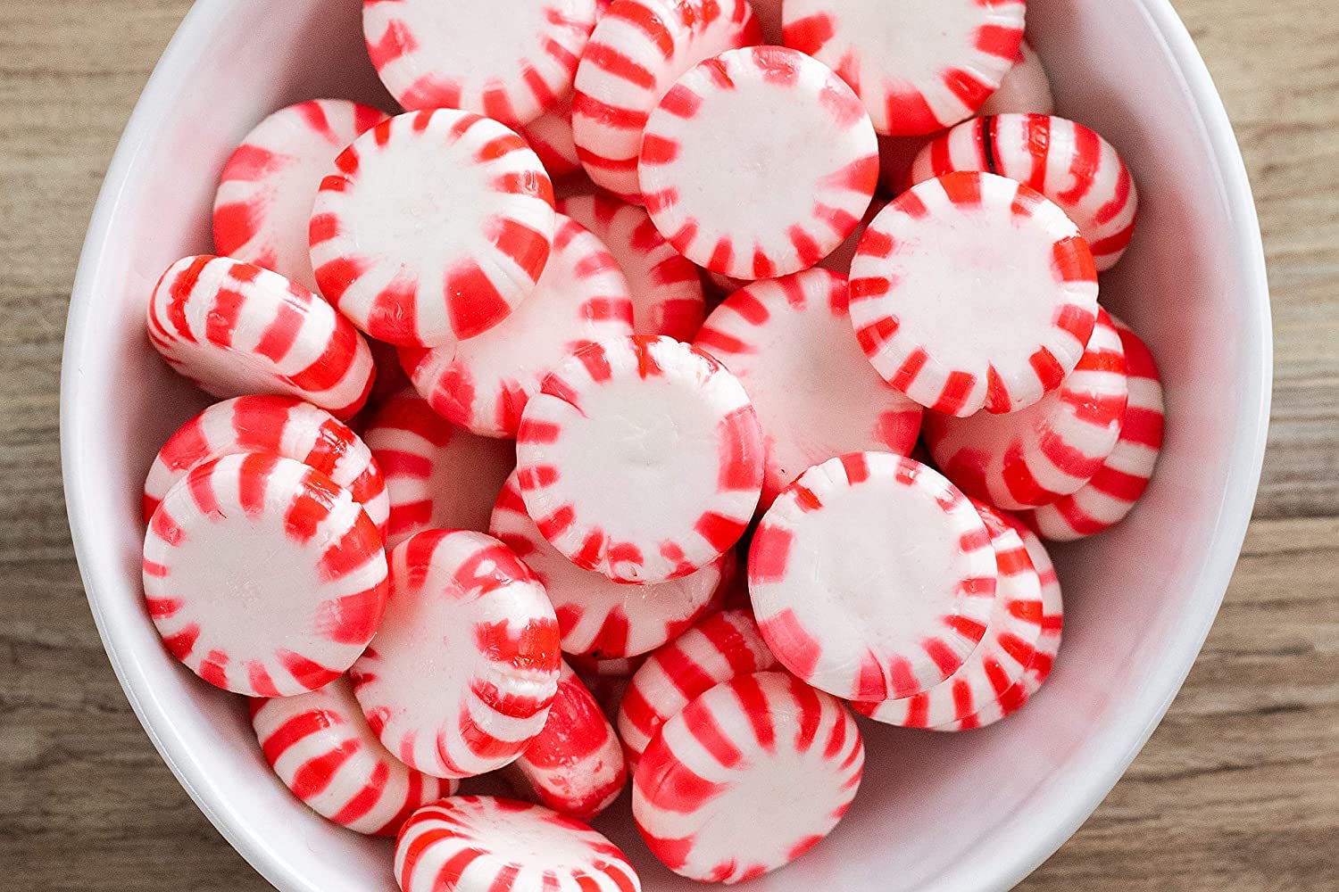 Brachs Star Brites Peppermint Starlight Mints Hard Candy - Individually Wrapped - Bulk Pack (Peppermint, 4 Pound)