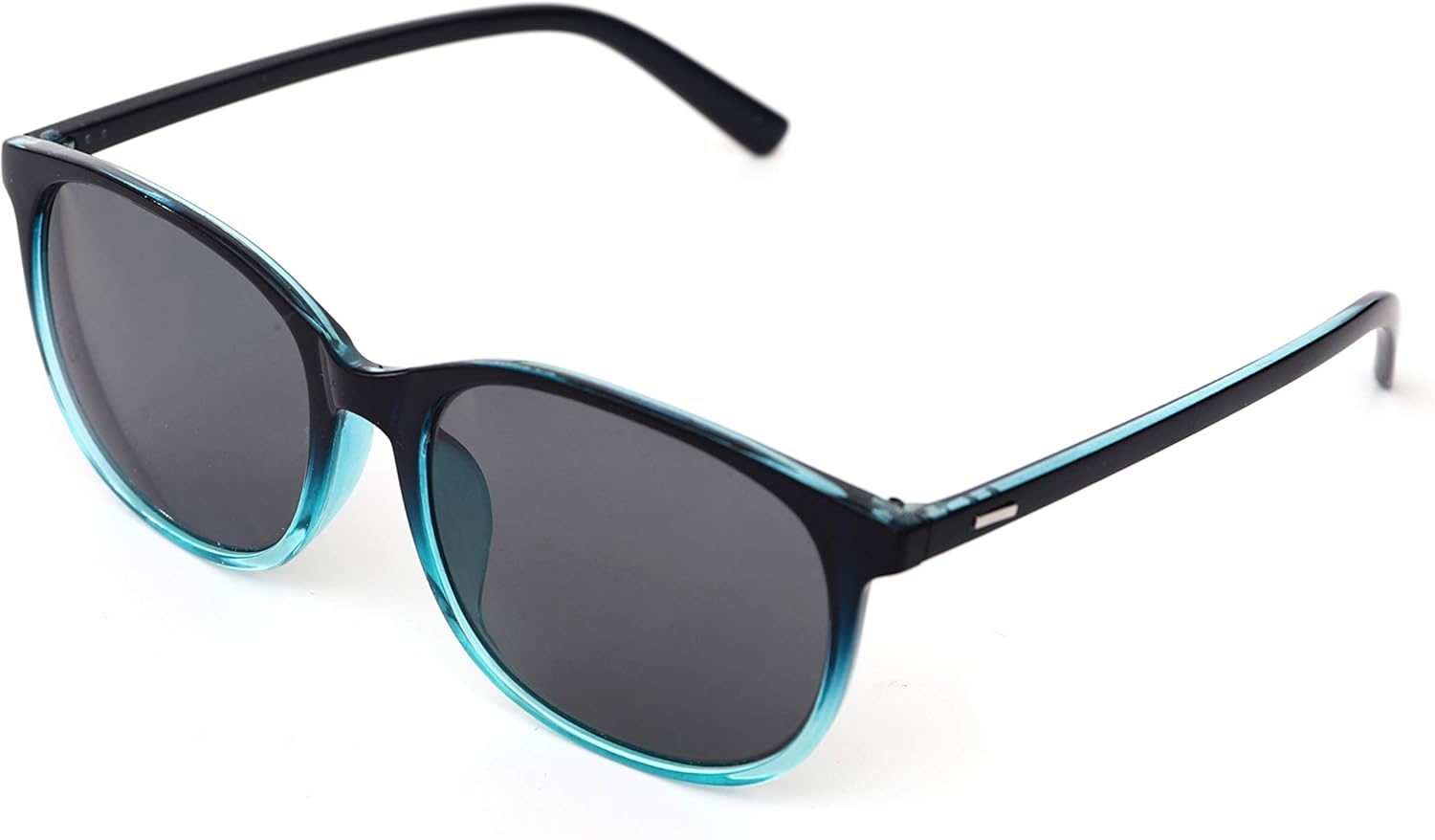 Jcerki Oversize Frame nearsighted sunglasses Glasses-1.50 Strength myopia glasses Men and women lightweight Distance glasses