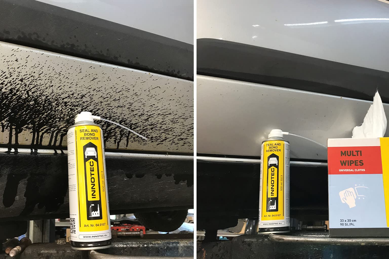 Innotec Seal and Bond Remover 500 ml rimozione adesivi sigillanti spray