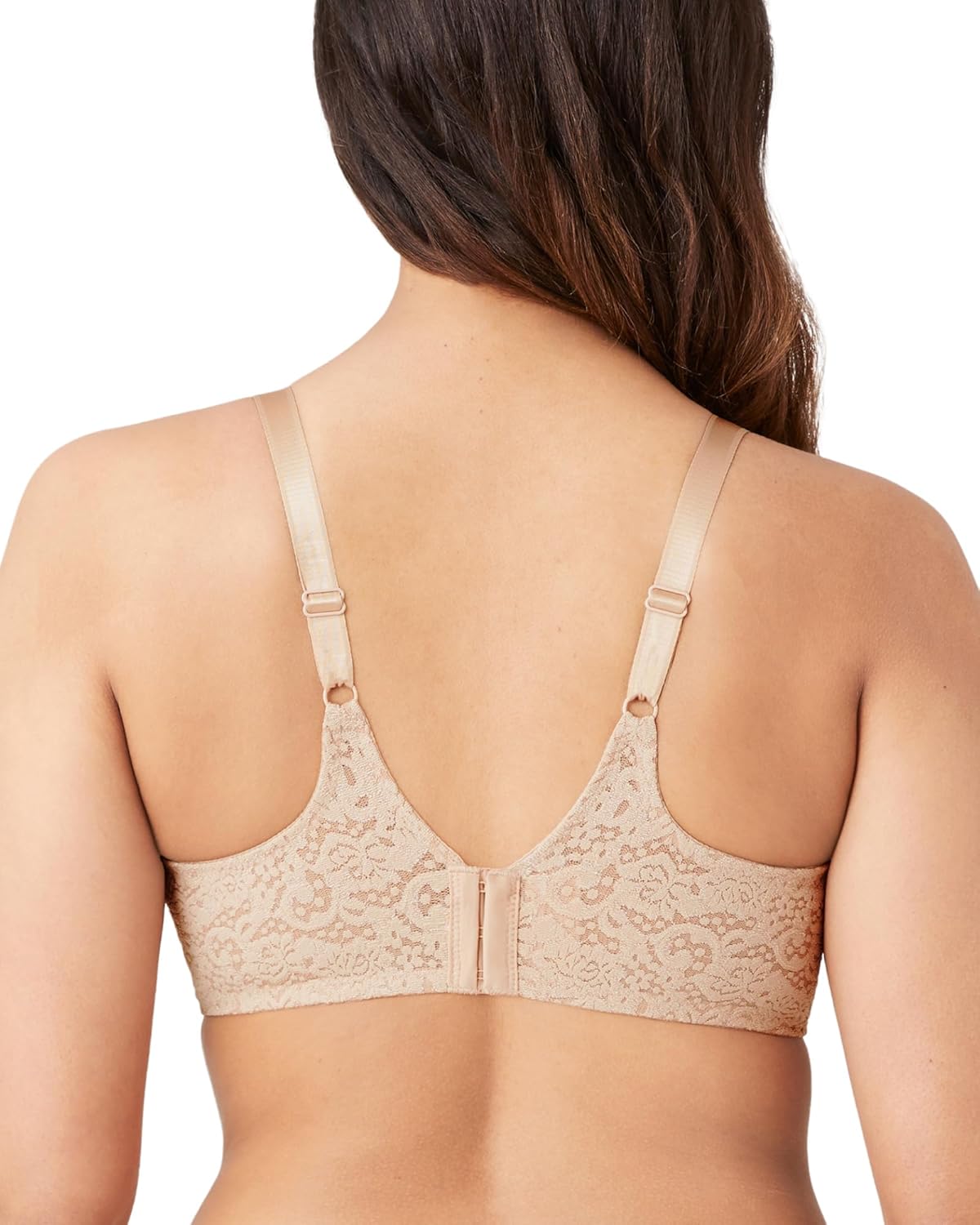 Wacoal Women's Halo Lace Unlined Full Coverage Underwire Bra, 65547 - Image 2