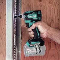 Vista 7 de Makita Xgt 40V Max desarmador de impacto de 4 velocidades, sólo la herramienta