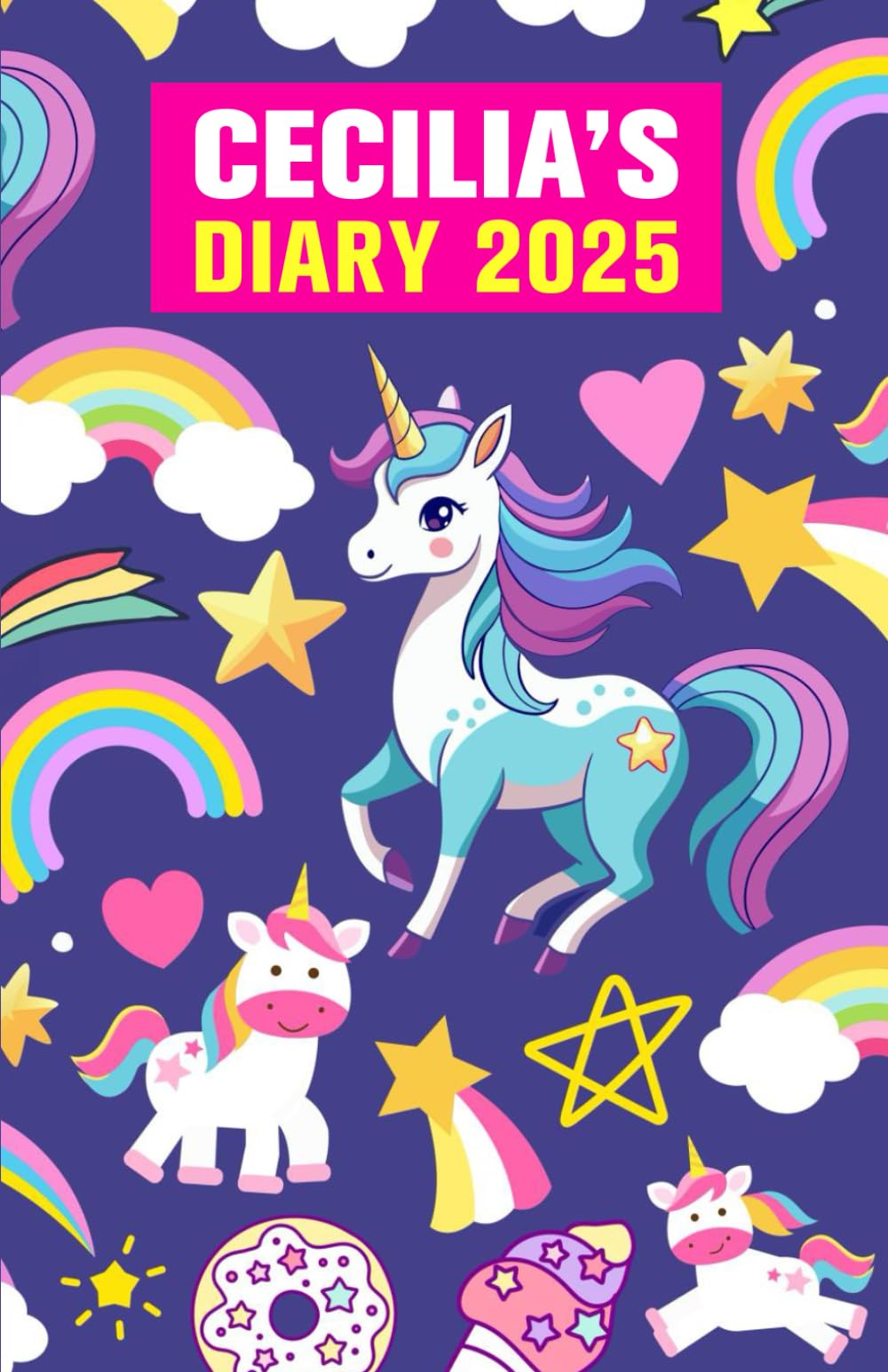 Cecilia Diary: Cecilia's Diary, Cecilia Gift, Cecilia Journal, Cecilia Notebook