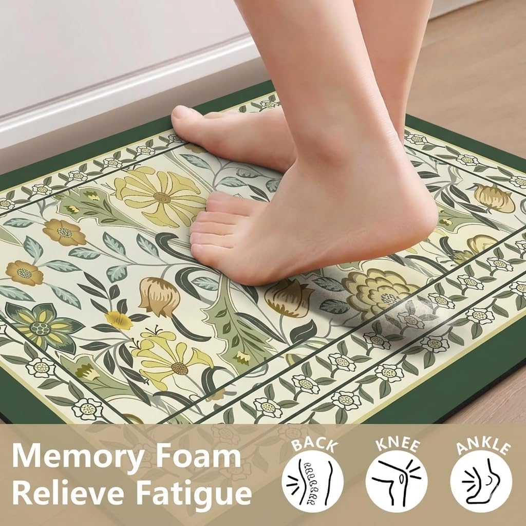 Roslen Kitchen Mats - Waterproof & Anti-Fatigue -4