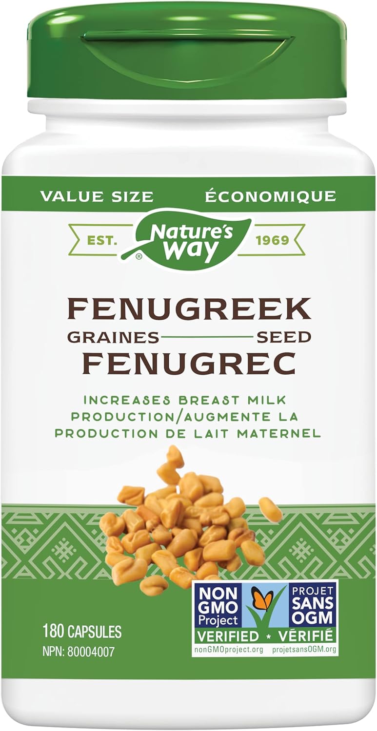 Nature's Way Fenugreek Seed, Promotes Healthy Lactation