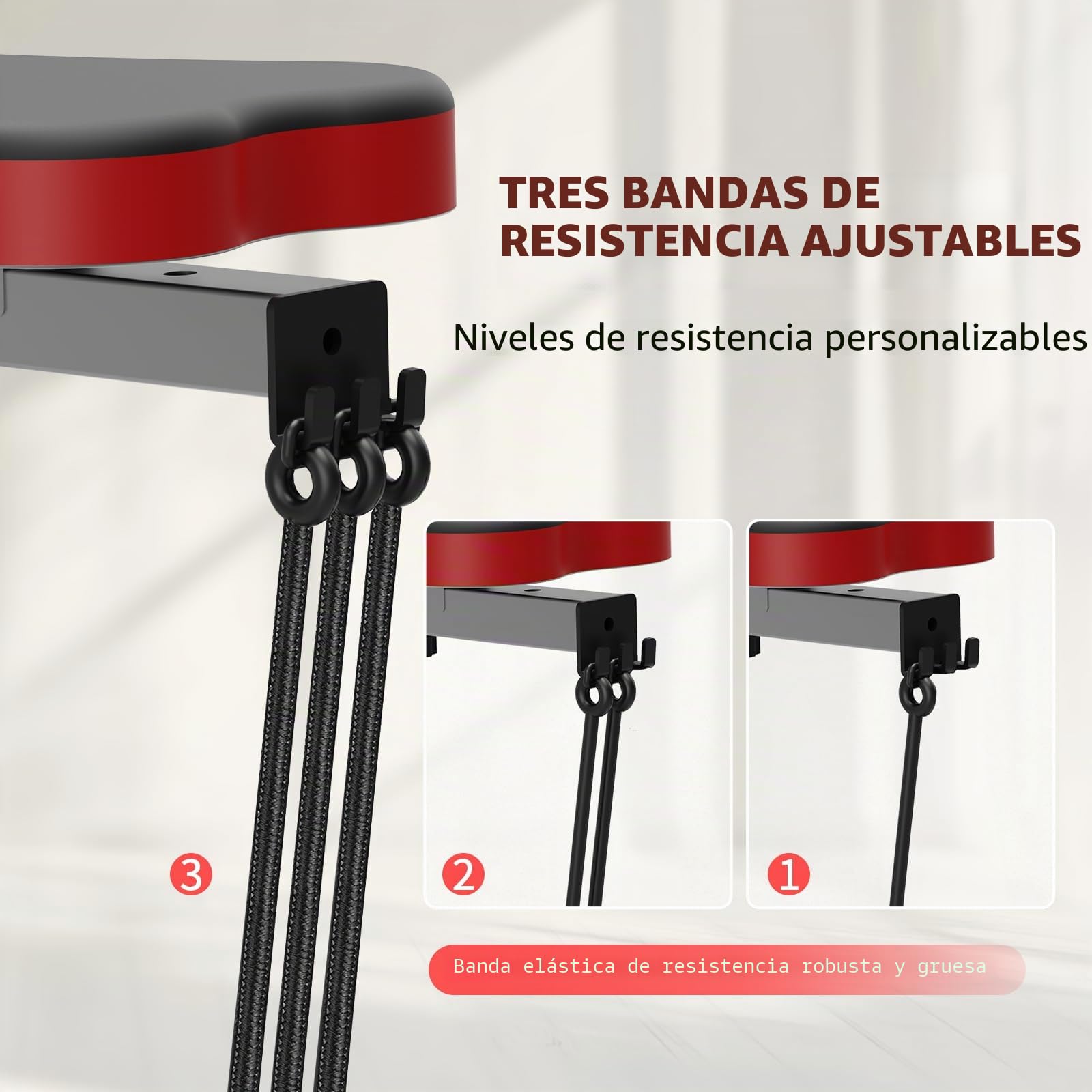 PASYOU Upright Row-N-Ride, Versatile Full-Body Workout Squat Assist Trainer, petorales, glúteos, Abdominales, piernas y Brazos Trainer Machine, máquina de Sentadillas Plegable, Carga Máxima122 KG