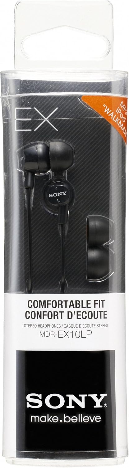 Sony MDREX10LPB BLACK EX Series Headphones