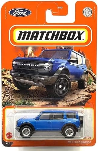 Miniatura 1 de Matchbox Ford Bronco 34/100 2021 (azul)