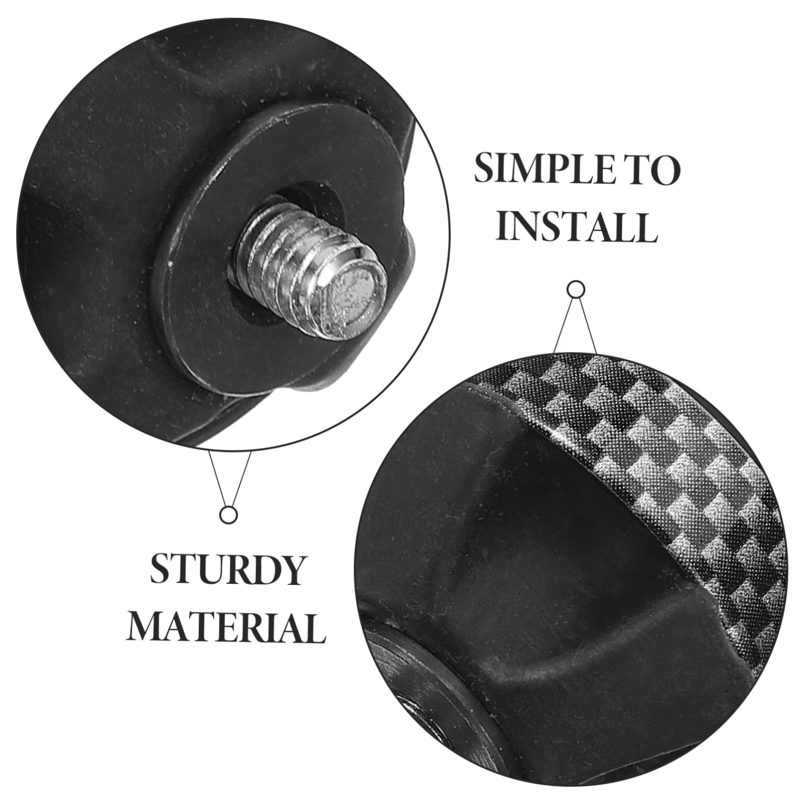 FOYTOKI Stabilizer Bracket Stabilizer Tuner Shock Absorbing Accessory Rubber Coiled Stabilizer Part