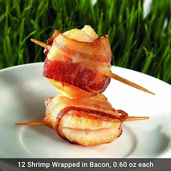 Flavor Feast with Top Sirloin Steak, Bacon Wrapped Shrimp Appetizer, Baked Potatoes & Chocolate Brookies - Great Gift for Christmas, Easter, Father's Day or any Special Occasion from Kansas City