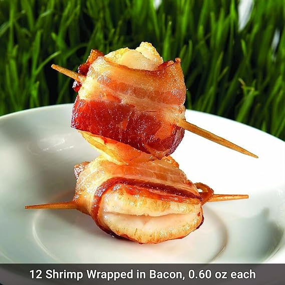Flavor Feast with Top Sirloin Steak, Bacon Wrapped Shrimp Appetizer, Baked Potatoes & Chocolate Brookies - Great Gift for Christmas, Easter, Father's Day or any Special Occasion from Kansas City