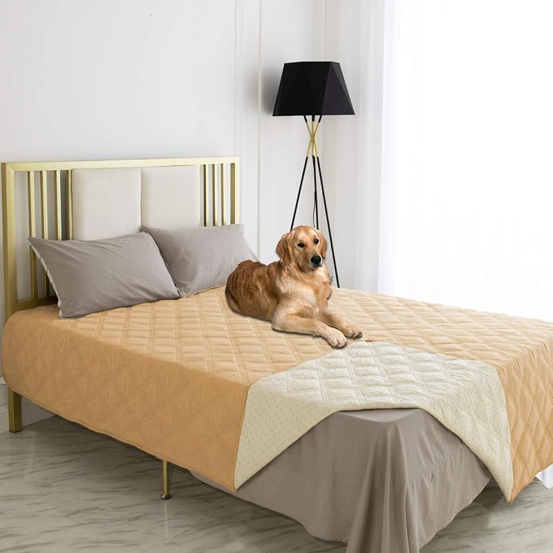 Capa impermeável para cama e sofá de cães Ameritex com base antiderrapante, aproximadamente 1,98 kg