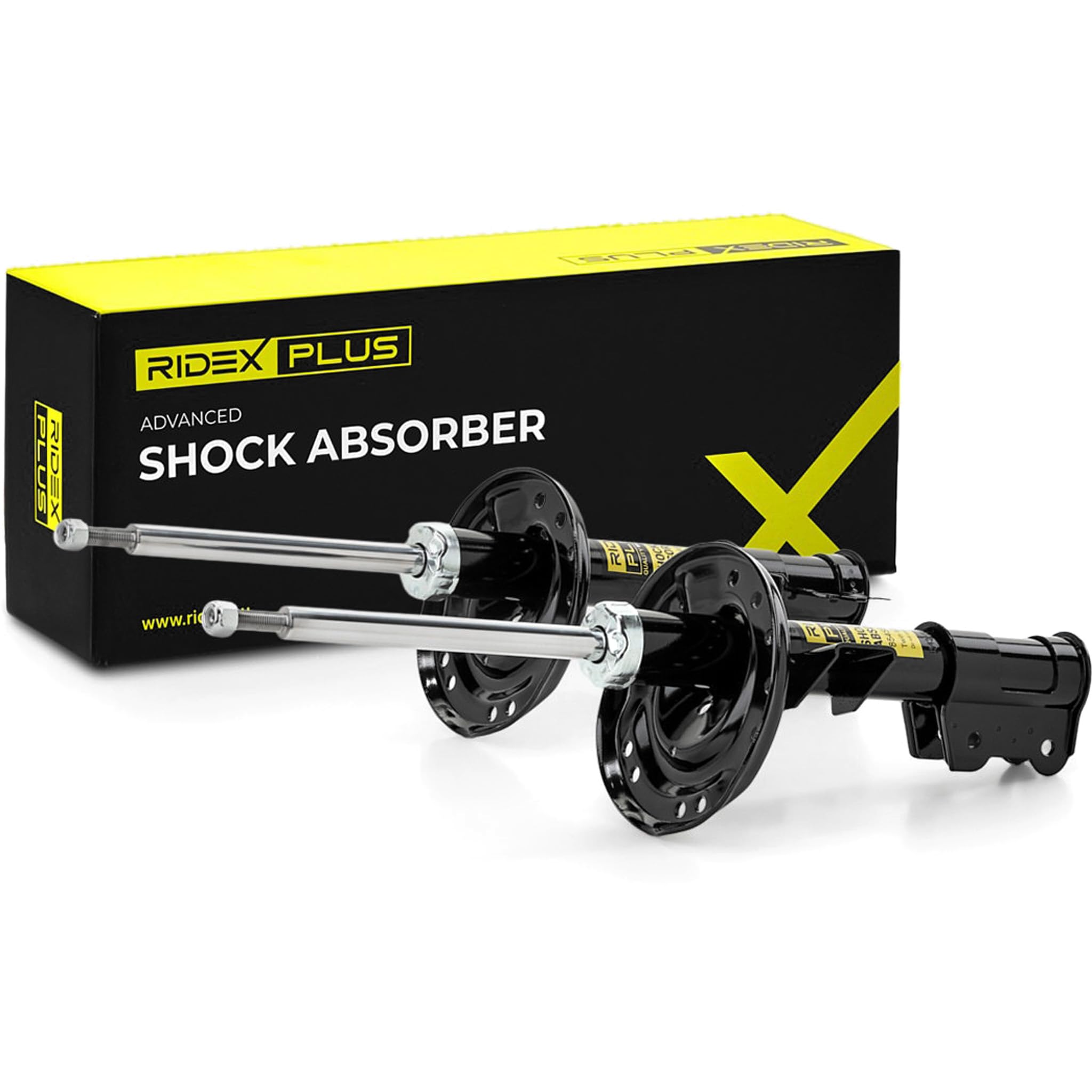 RIDEX PLUS 854S2194P 2x Ammortizzatore Anteriore Anteriore Sinistra Anteriore Destra Compatibilità con FIAT 500 312
