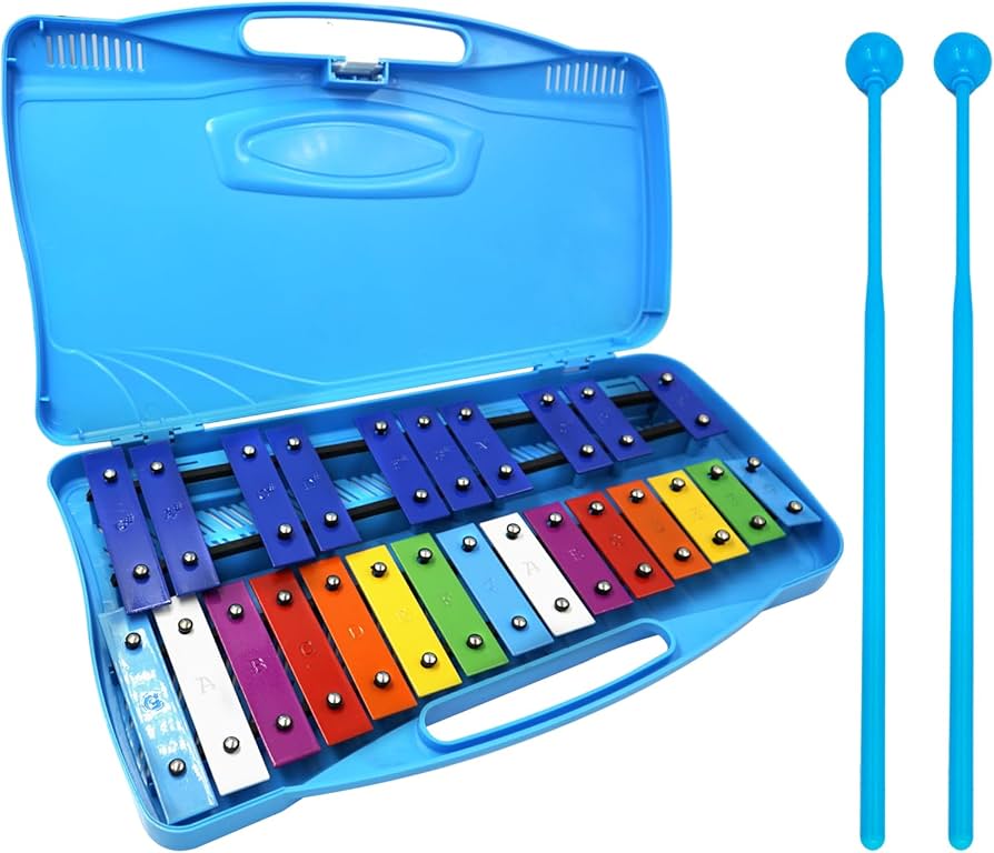 Amazon | BIGBILLION 木琴 25音符 金属製 グロッケンシュピール 打楽器