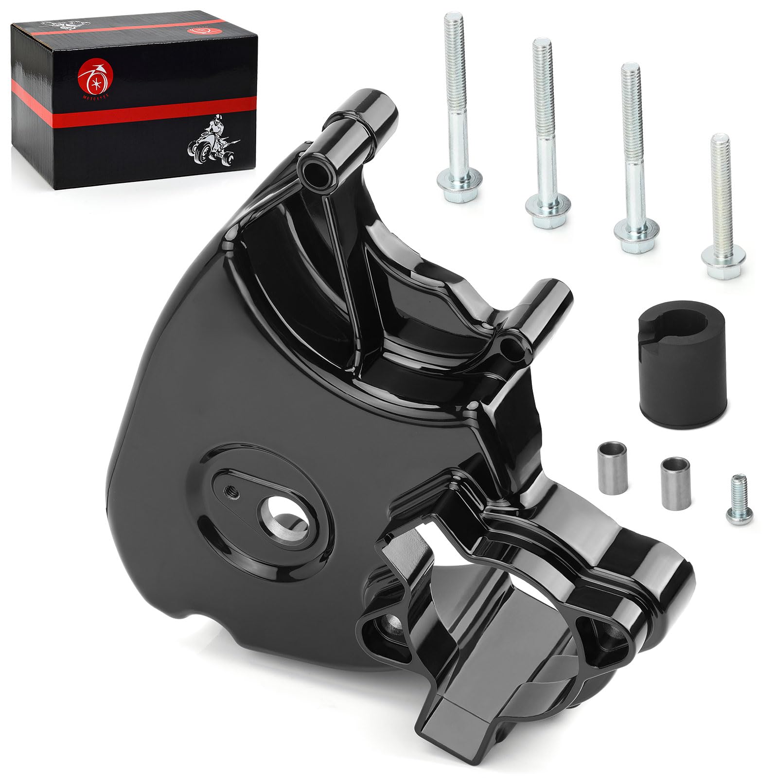 はる Amazon.com: Left Engine Front Drive Sprocket Cover & Bolt