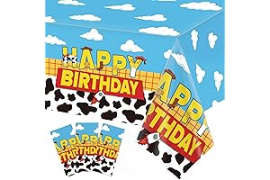 Cow Party Table Covers for Boy and Girl