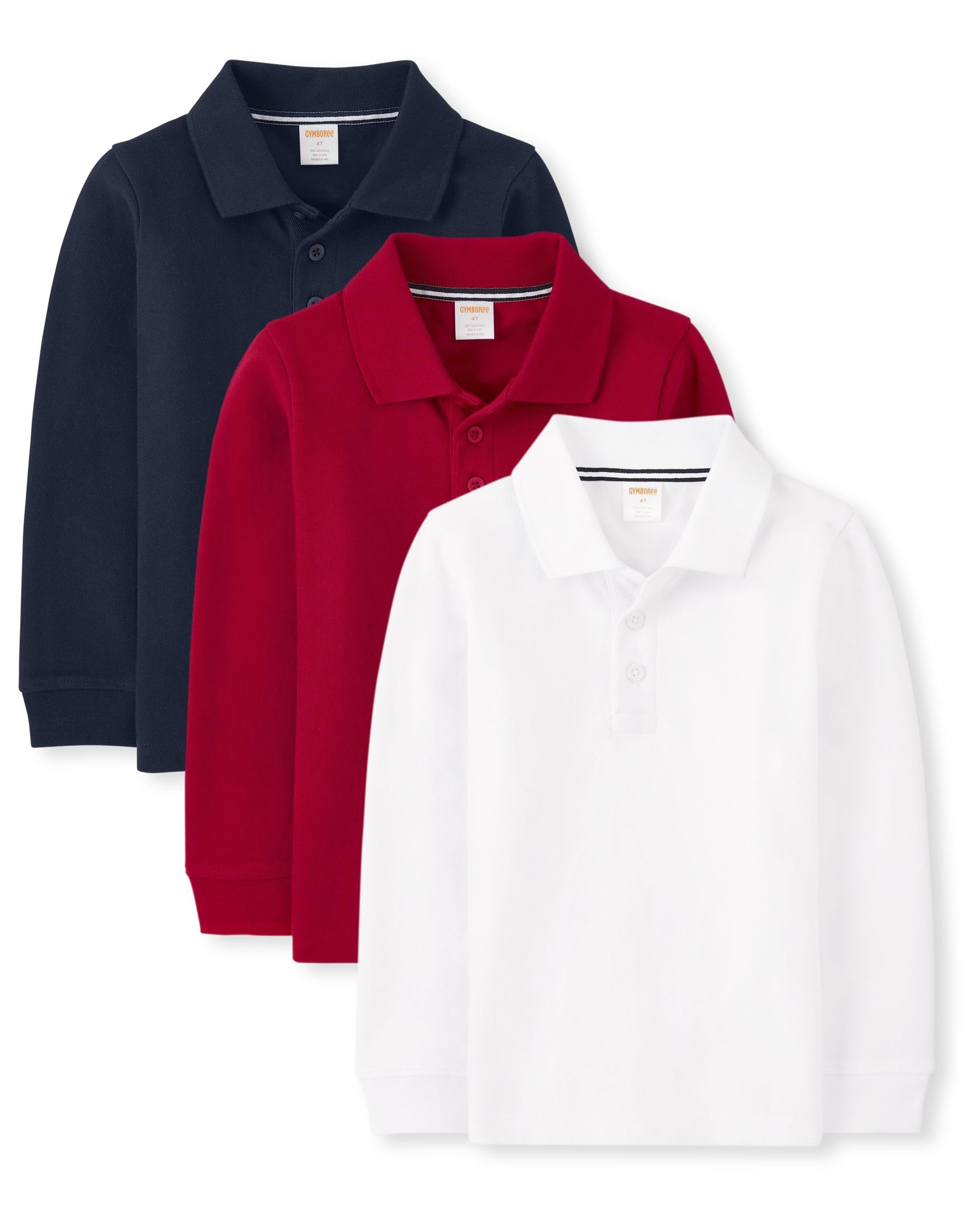 Gymboree Boys and Toddler Long Sleeve Polo Shirt