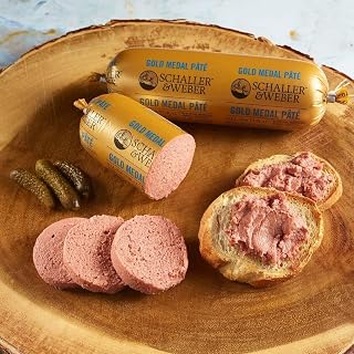 Schaller & Weber Gold Medal Pate (6 Pack) - Award-Winning All-Natural Gluten-Free Pork Pâté, 7oz Each