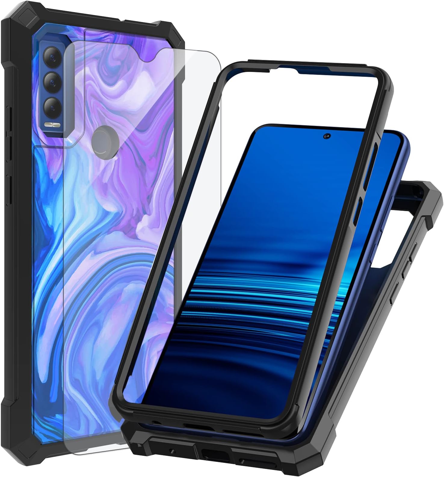 Ailiber Phone Case for Cricket Ovation 3, ATT Motivate Max