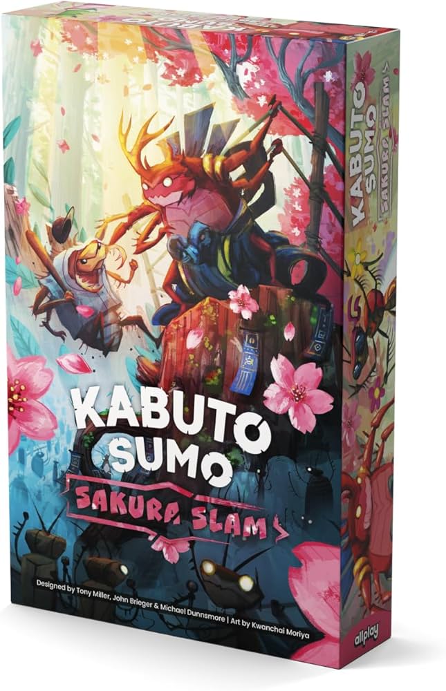 Amazon.com: ALLPLAY Kabuto Sumo: Sakura Slam Board Game for Adults