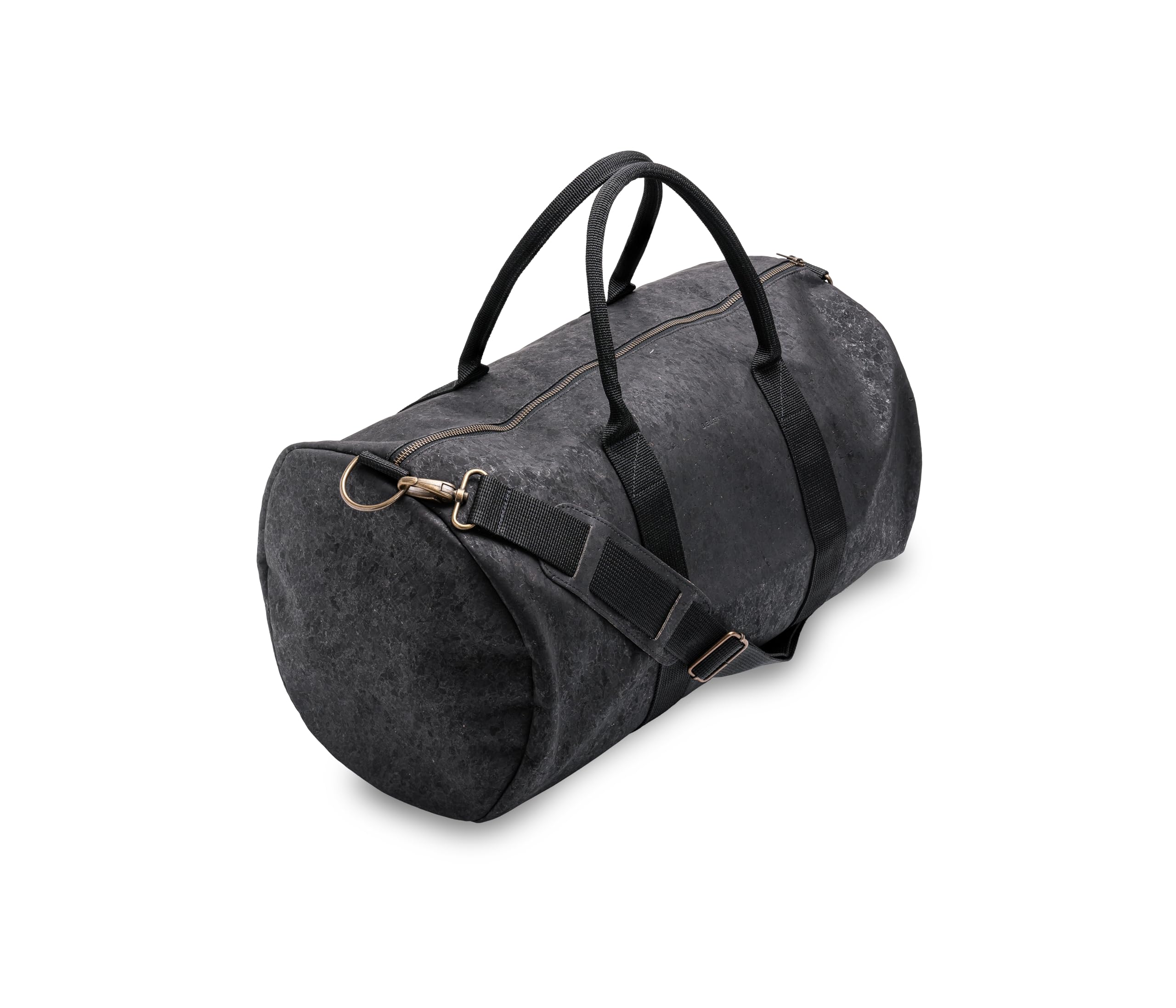 BELEAF Carry Cork – pojemna torba podróżna z korka – wegańska, Cork Black, Minimalny