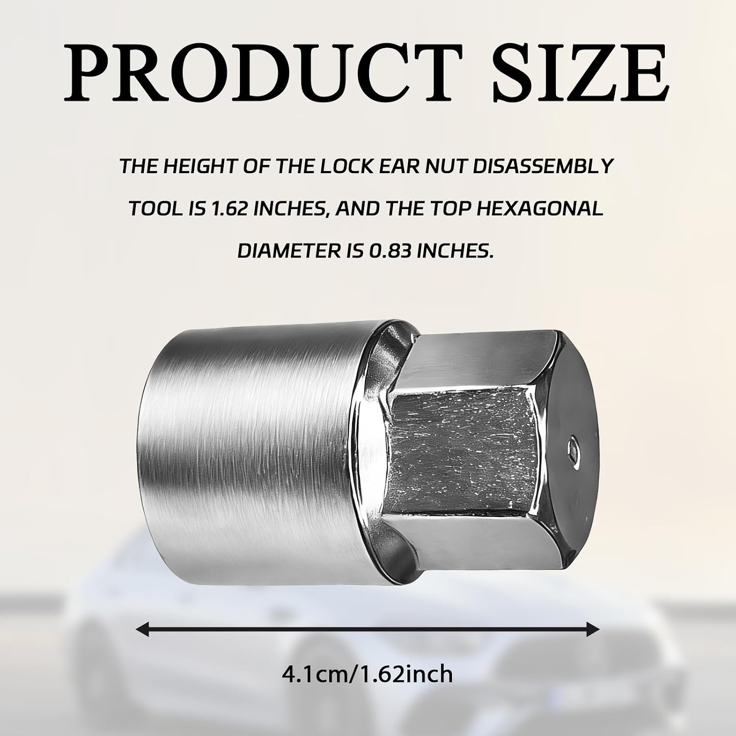 D-Wheel Lock Key Locking Lug Nut Removal Tool Compatible with Toyota, Lexus, Tacoma, Camry, Corolla, Tundra, Anti-Theft Car Wheel Security Lock Lug Nut Wrench Socket Remover Adapter