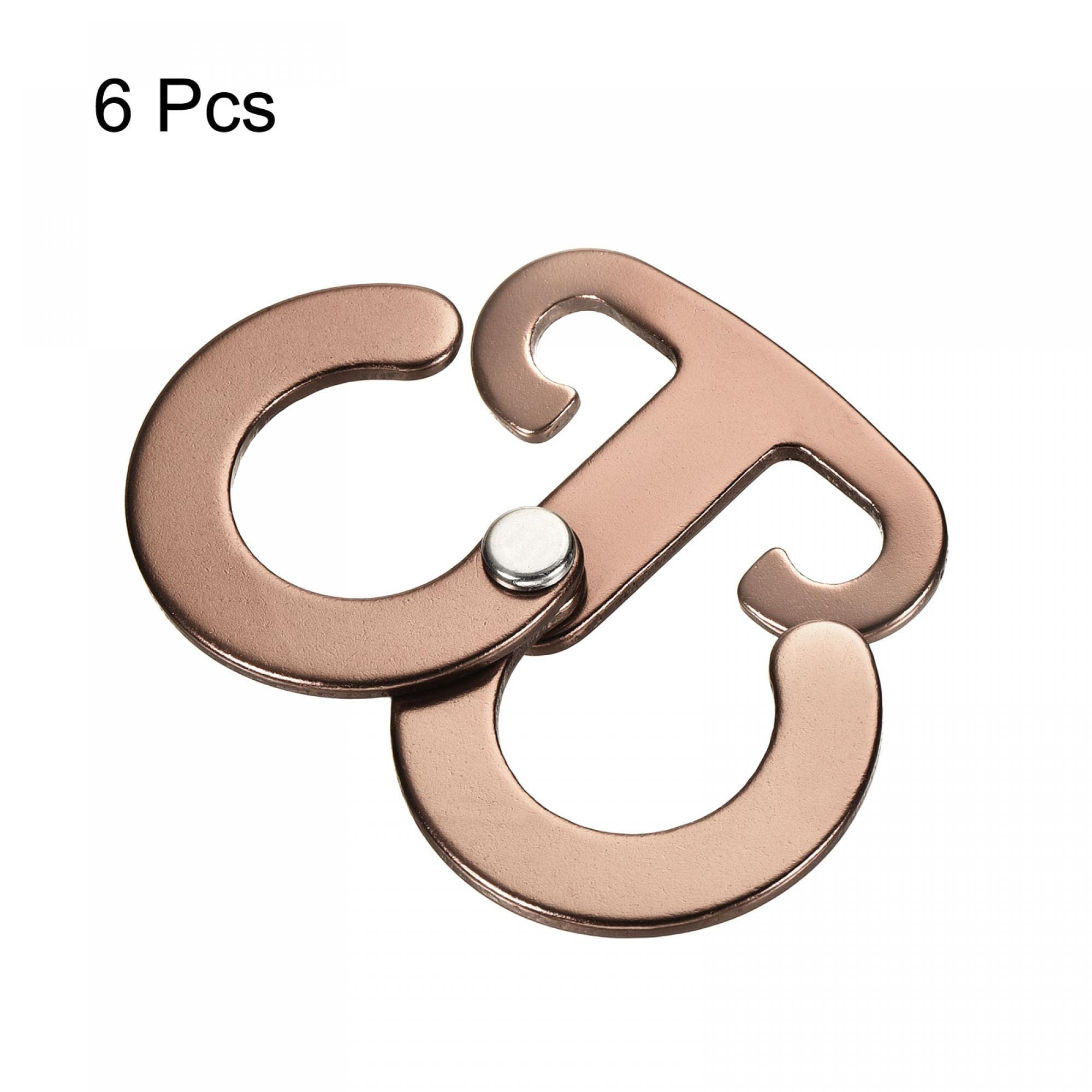 Amazon | uxcell アルミTリングフック テントロープバックル