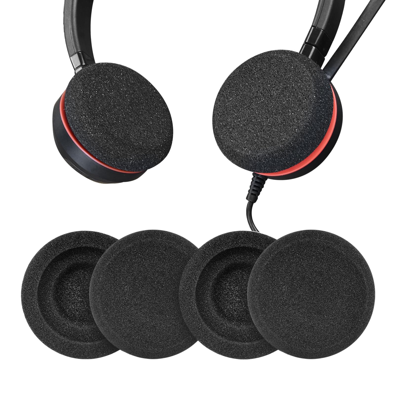 Amazon.com: Replacement Sponge Ear Cover Earpads for Jabra Evolve
